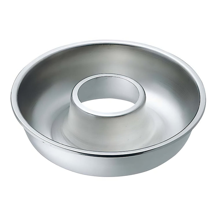 Premium 18cm Shimotori Stainless Steel Angel Food Cake Pan