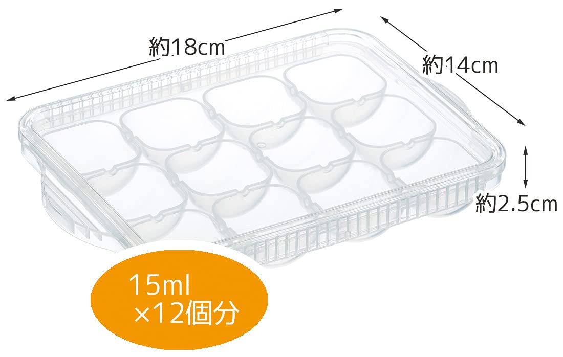 Skater Japan Baby Food Storage Tray - 12 Blocks (Trmr12N-A)