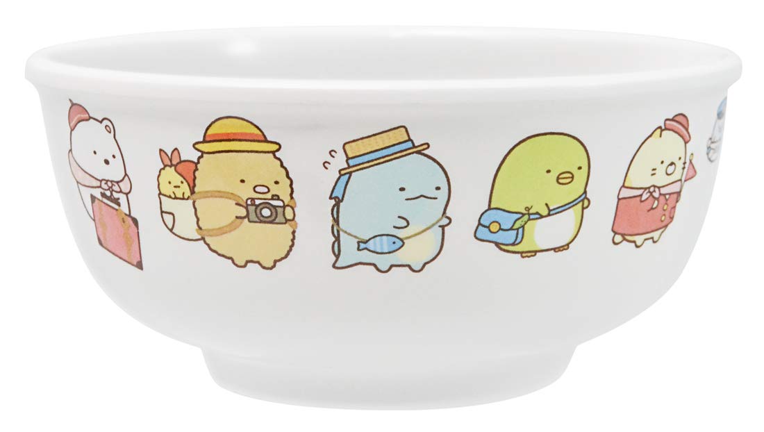 Skater Japan Bowl 密胺饭碗 240ml Sumikkogurashi Tabikibun M320-A