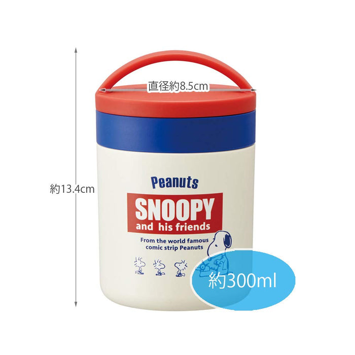 Skater Japan Snoopy Retro Peanuts Insulated Soup Jar 300ml