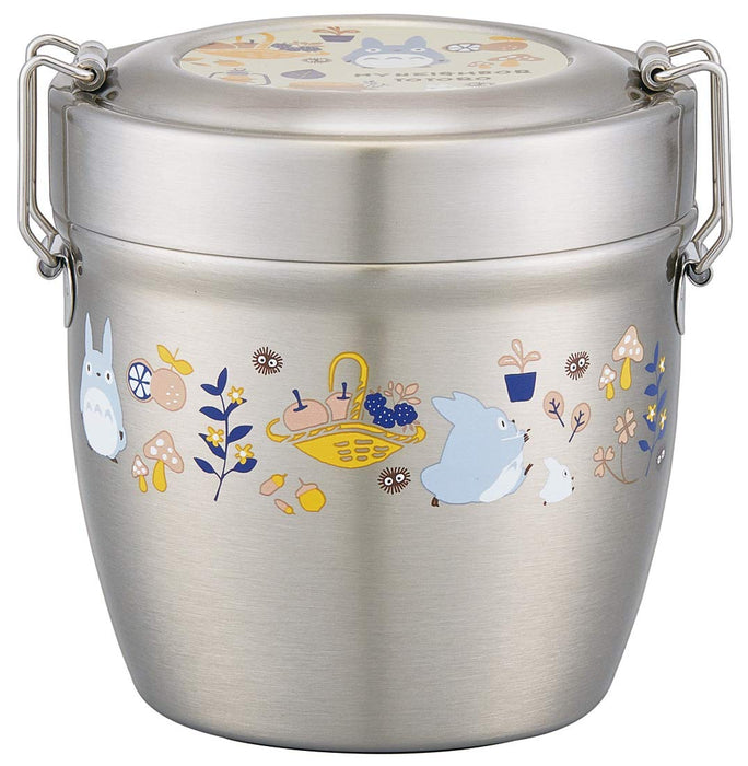 Skater Japan Totoro Stainless Steel Bento Box - 550ml Thermal Bowl