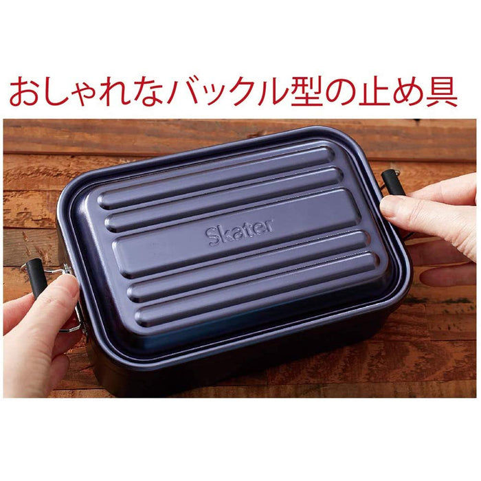 Skater AFT6B 600ml Red Bento Box Aluminum