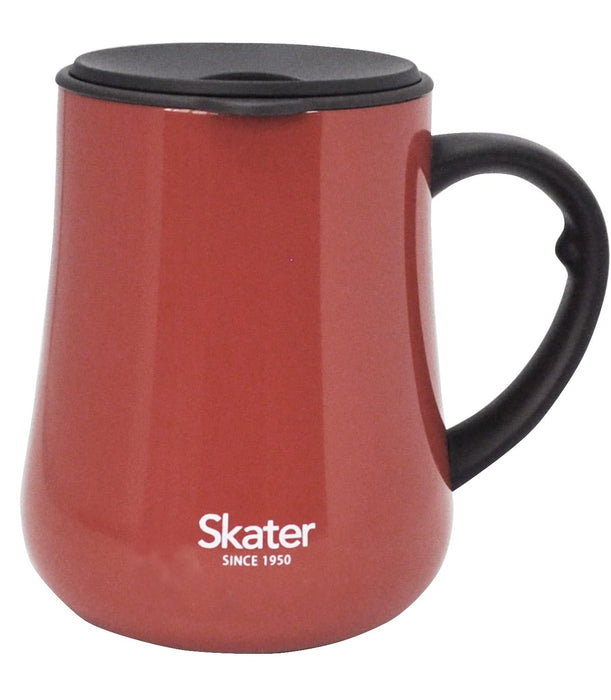 Skater STMGC5-A 400ml Red Stainless Steel Mug w/Lid