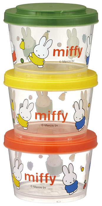 Skater Japan 3P 240Ml Miffy Side Dish Container