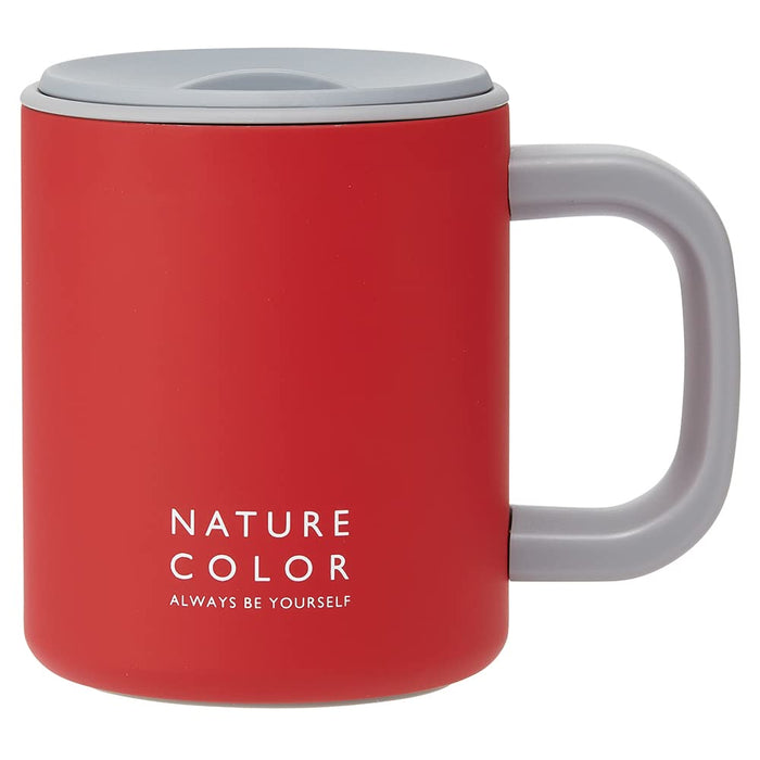 Skater STMG4N-A Thermal/Cold Steel Mug 330ml Cherry Red Vacuum Insulated Double Layer