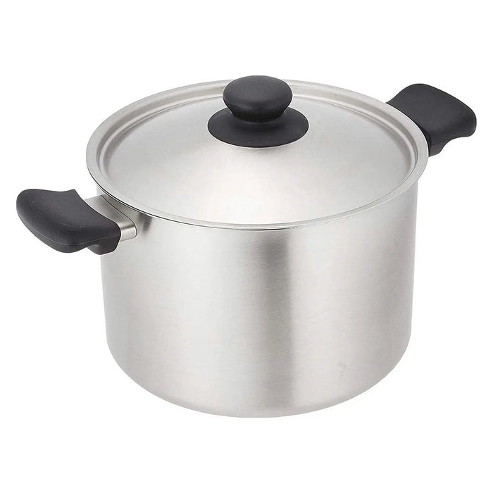 Nihon Yoshokki 22Cm Stainless Steel Stockpot - Authentic Japanese Craftsmanship