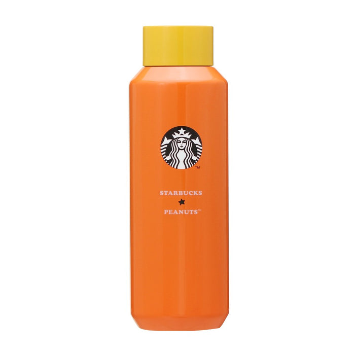 Stainless Steel Bottle 473ml Orange Peanuts Charlie Brown | Starbucks Coffee Japan