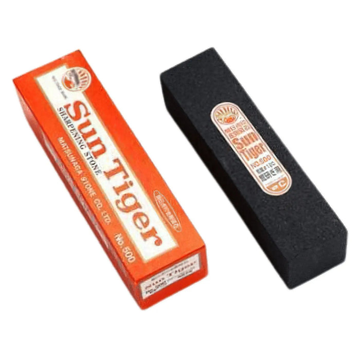 Premium Double-Sized Japan Priority Matsunaga Sun Tiger C No.500 Sharpening Stone Grit 120