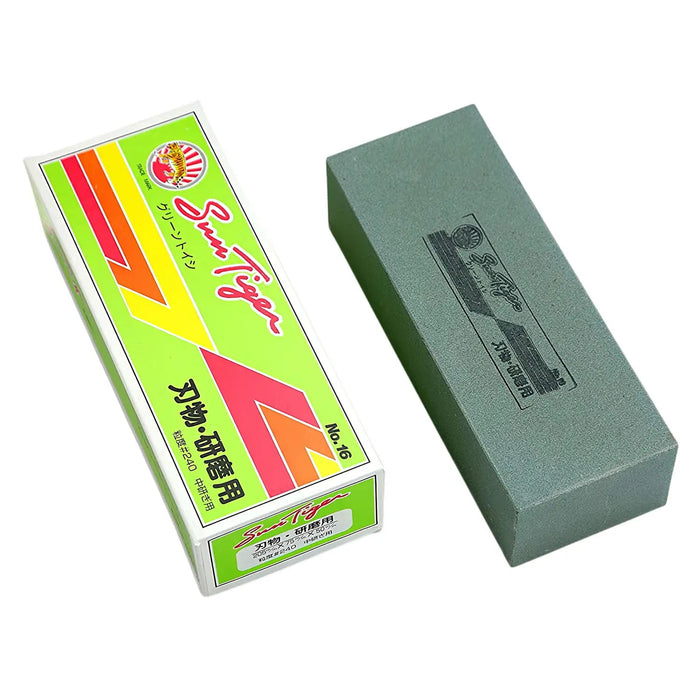 Premium Triple Size Japan Priority Matsunaga Sun Tiger Grit 240 Sharpening Stone