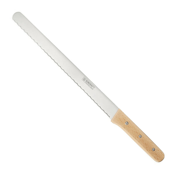 Suncraft 310Mm Serrated Cake Knife - Perfect for Effortless Cake Cutting