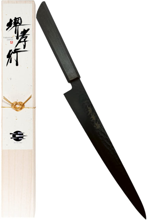 Takayuki Sakai Kitchenavi 六國水刀 240 mm V 金 No.10 Vg10 青木刀製作所 R24003