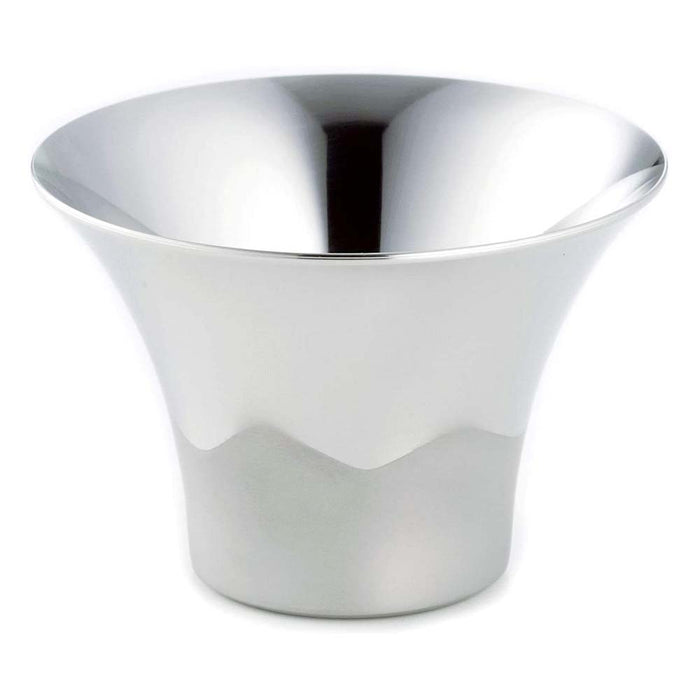 Premium Stainless Steel Mount Fuji Guinomi Sake Cup by Takei-Kibutsu