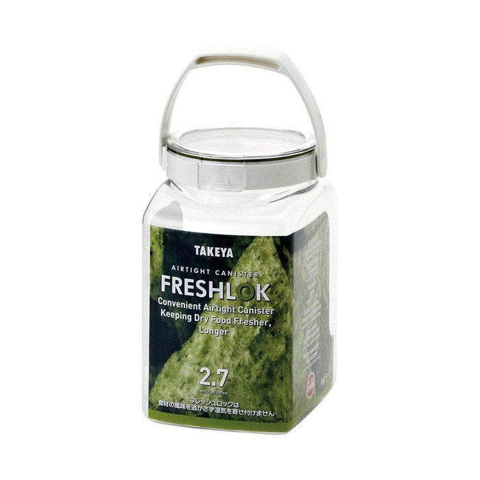 Takeya Freshlok 2.7L Square Container with Handle - Airtight Storage Solution