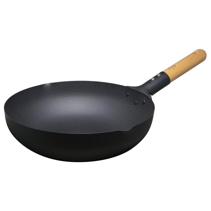 Takumi Japan 28cm Magma Plate Iron Stir Fry Pan