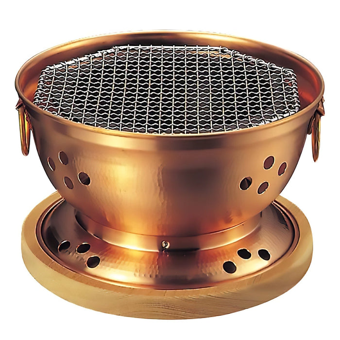 Teruhime Copper Charcoal Konro Grill - The Ultimate Outdoor Cooking Experience