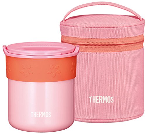 Thermos 日本米桶 0.6L 珊瑚粉色保温