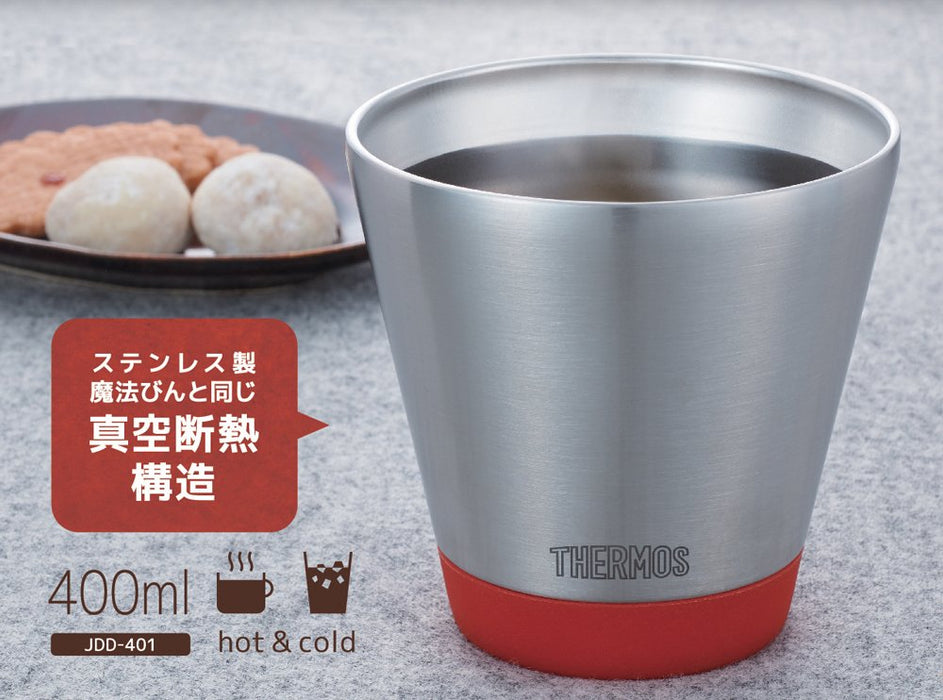 Thermos 400ml 番茄 Jdd-401 真空保温杯 - 日本制造