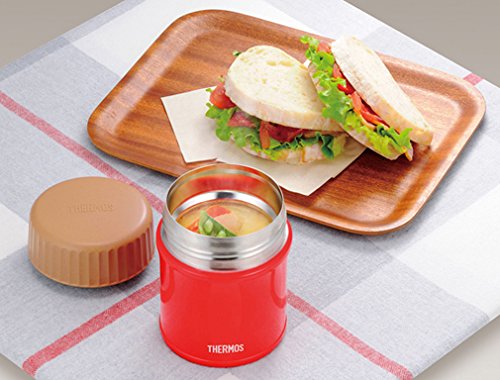 Thermos 380Ml Red Chili Japan Jbi-382 Rcl Food Container