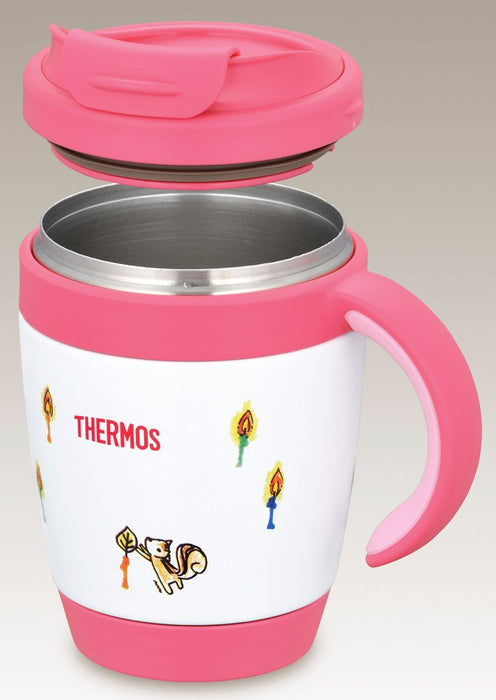 Thermos 270ml 松鼠真空保溫杯 - 日本 Jcv-270 Rs