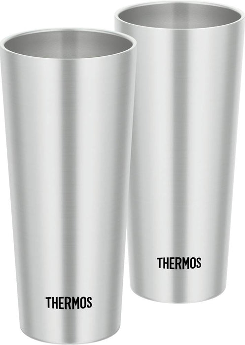 Thermos 不鏽鋼保溫杯套裝 - 400ml（2 件裝）