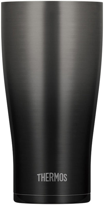 Thermos 600ml 黑色漸層真空保溫杯 - 日本製造