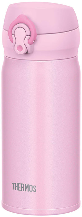 350ml Vacuum Insulated Water Bottle in Light Pink - Made in Japan