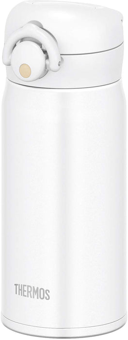 Thermos Japan 350Ml Matte White Jnr-351 Mtwh Vacuum Insulated Water Bottle