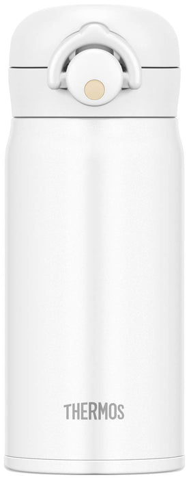 Thermos Japan 350Ml Matte White Jnr-351 Mtwh Vacuum Insulated Water Bottle