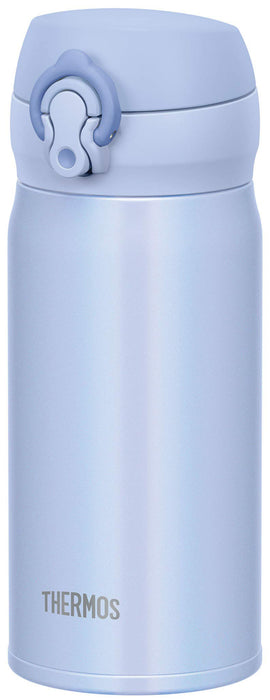 Thermos 日本 350 毫升真空保温水瓶 - 粉蓝色