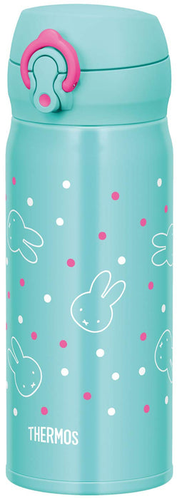 Thermos Japan 400Ml Miffy Mint Green Vacuum Insulated Water Bottle