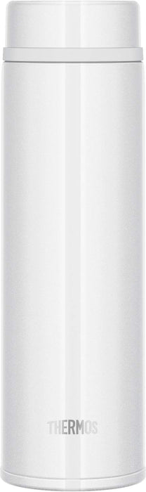 Thermos 480ml Vacuum Insulated Water Bottle Mug - Pearl White - Japan