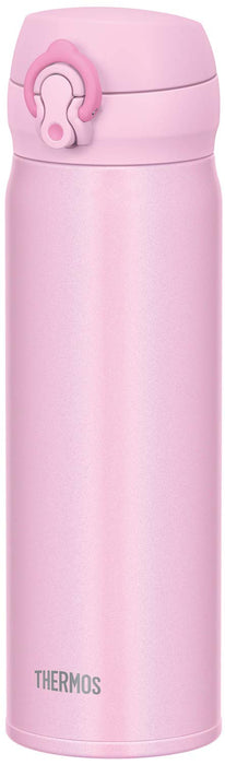 500ml Light Pink Vacuum Insulated Water Bottle Mug - Made in Japan