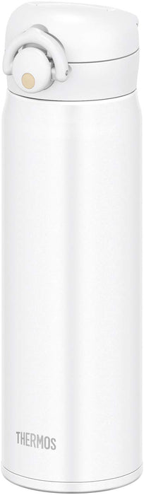 Thermos Jnr-501 500ml Insulated Water Bottle Mug - Matte White