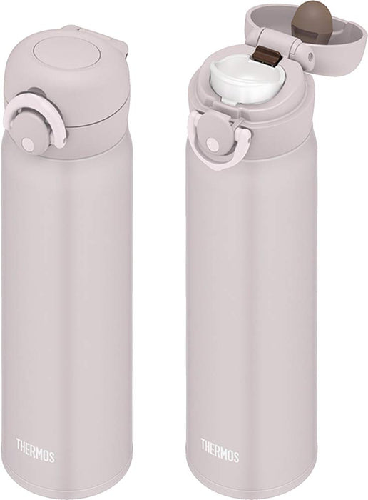 Thermos 500ml Vacuum Insulated Water Bottle - Japan Jnr-501Ltd Pgg Pink Greige