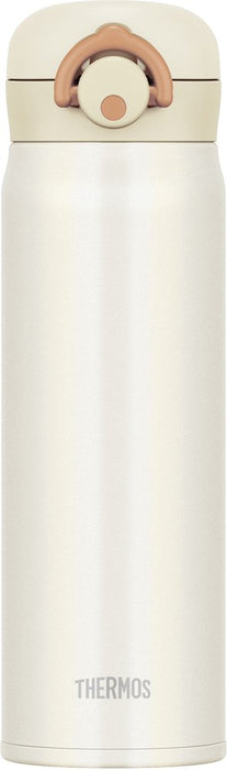 Thermos Japan 500ml Cream White Vacuum Insulated Water Bottle