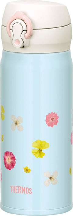 Thermos 0.4L Vacuum Insulated Water Bottle - Japan Jnl-402 Pb, Pastel Blue