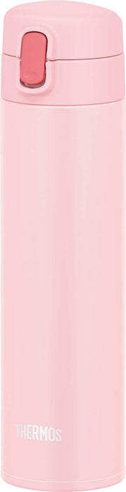 Thermos FJM-450 LP 450ml Vacuum Insulated Straw Bottle - Light Pink Cold Storage