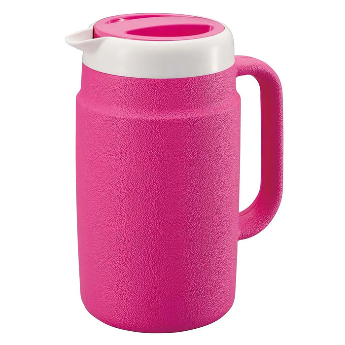 Tiger 1.7L Pink Plastic Water Pitcher - Japanese Import