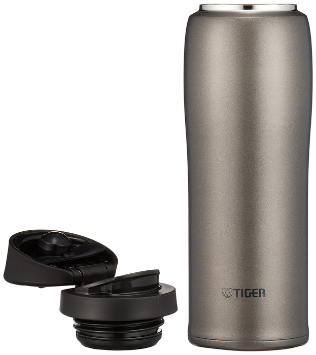 Tiger Thermos MCB-H048-HG 480ml Gunmetal Vacuum Insulated Water Bottle