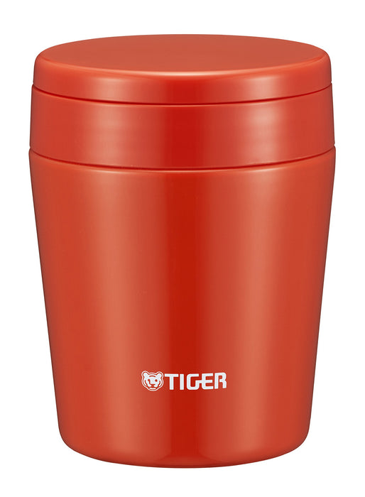 Tiger Thermos Vacuum Insulated Soup Jar 300Ml - Japan Thermal Lunch Box (Red)