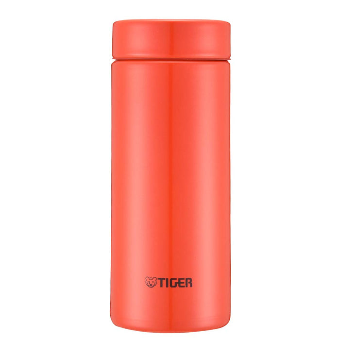 Tiger Thermos Water Bottle 6Hr Warm/Cold 350ml Valencia Orange MMZ-A351Do