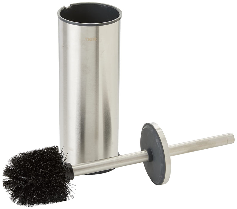 Tiger Japan Stainless Steel Toilet Brush & Holder - 3.6X14X3.6In