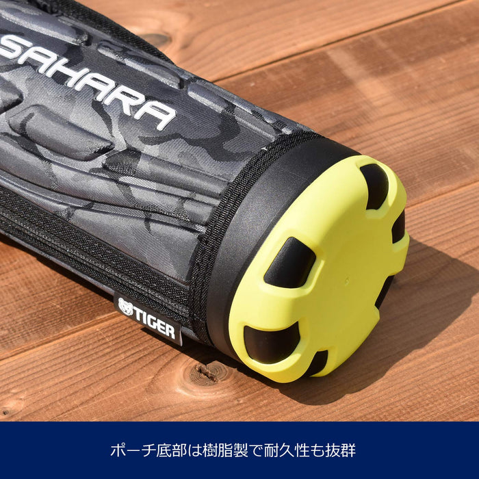 Tiger Thermos 1L撒哈拉鋼瓶運動直飲廣口冷卻黑色Mme-F100Kk