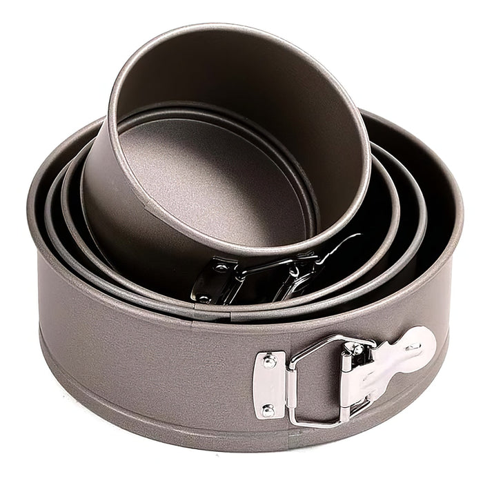 Tigercrown 18cm Steel Innerspring Round Cake Pan - Removable Bottom