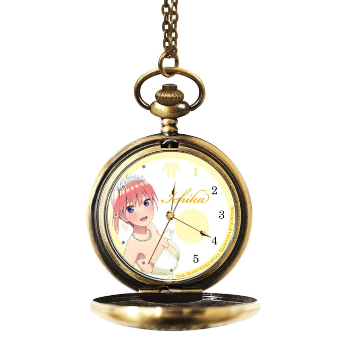 Toei Japan Movie Quintessential Quintuplets Pocket Watch - Ichika Nakano Edition