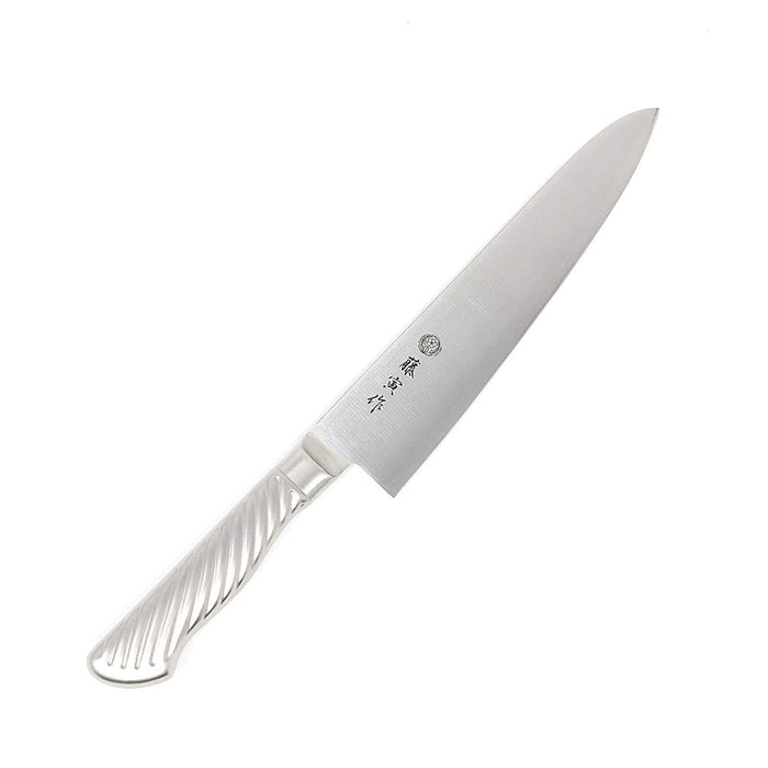 Tojiro Fujitora DP 3-Layer Gyuto Knife - 210mm Stainless Steel Handle