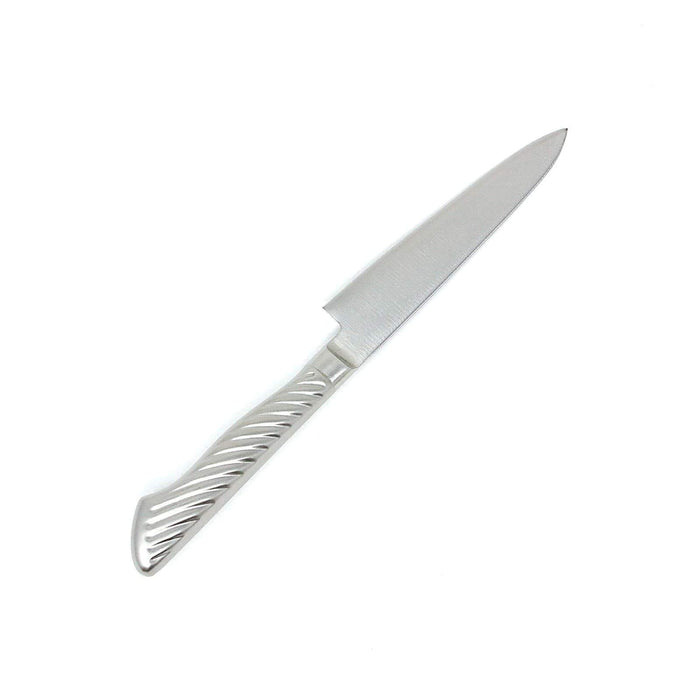 Tojiro Fujitora DP 3-Layer Petty Knife - Stainless Steel Handle 120mm