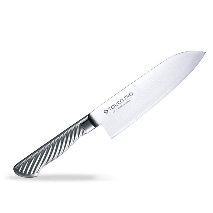 Tojiro Pro DP F-895 Santoku Knife - 170mm Japan Cobalt Alloy Steel - Meat/Fish/Veg - Easy Grip