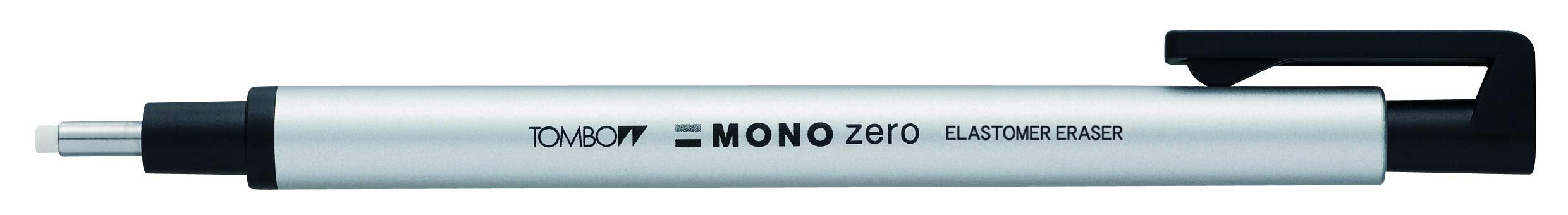 Tombow Pencil Eraser Holder Monozero Round Silver EH-Kur04