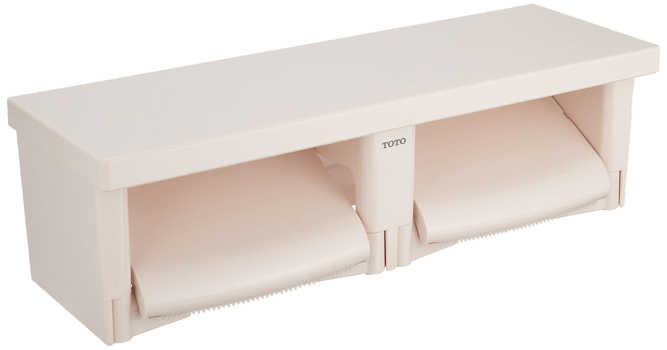 Toto Double Paper Roller Flat Shelf Resin Pastel Pink Yh650#Sr2 - Premium Japanese Priority